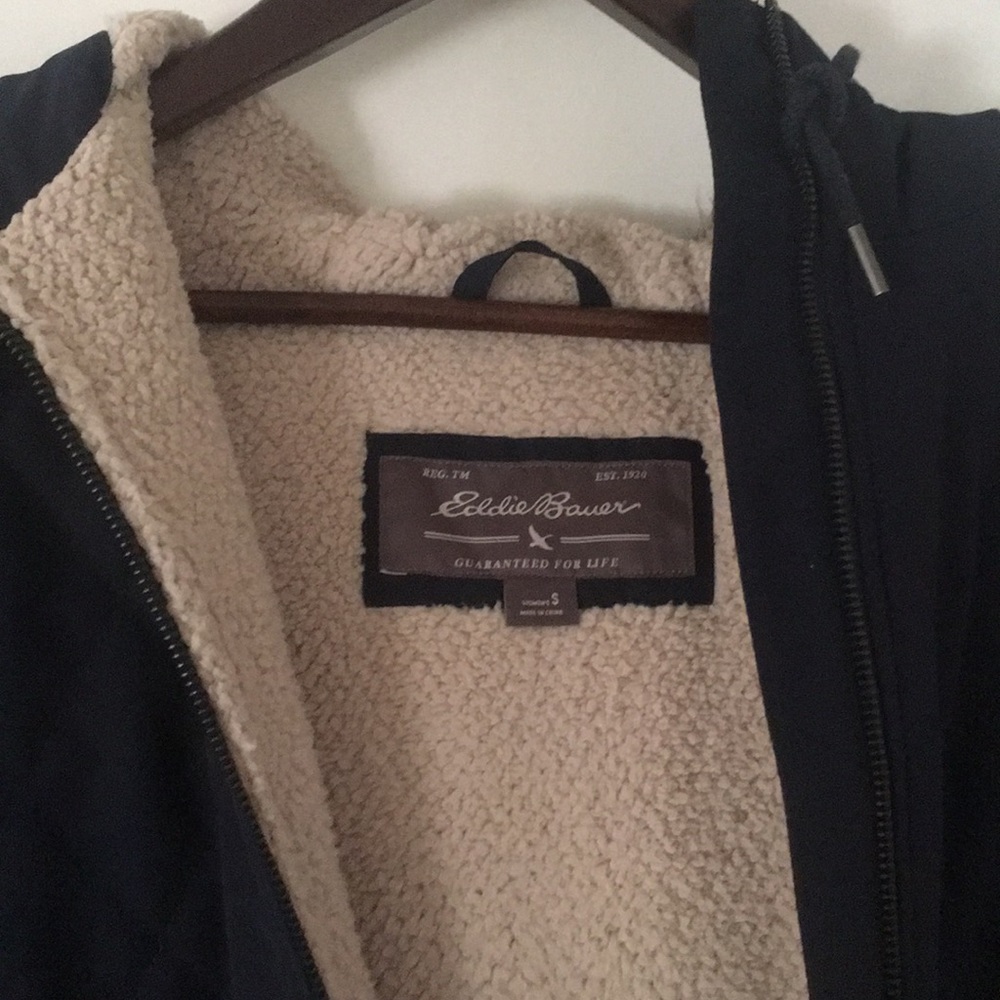 Quilted Sherpa lined Jacket - Picture 3 of 7